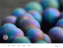 Tablet Screenshot of amycousinjewelry.com